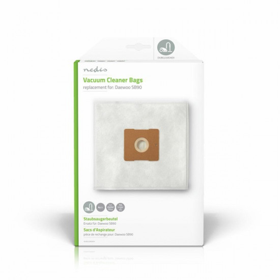 Nedis DUBG220DAE4 porzsák, Daewoo SB90-hez, 4db/csomag