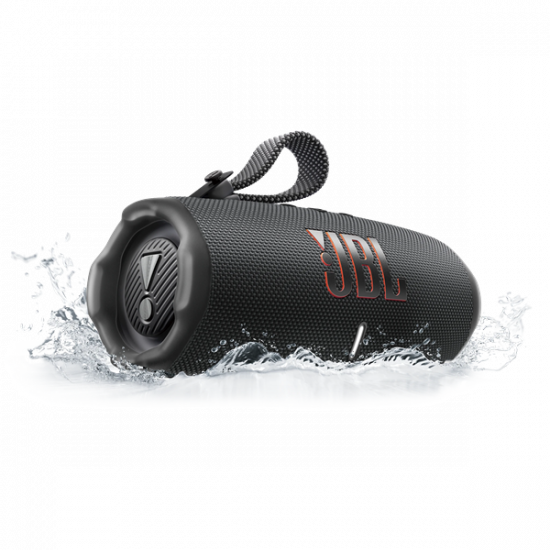 JBL CHARGE 6 BLK, BT hangszóró, Fekete (Hordozható, vízálló)