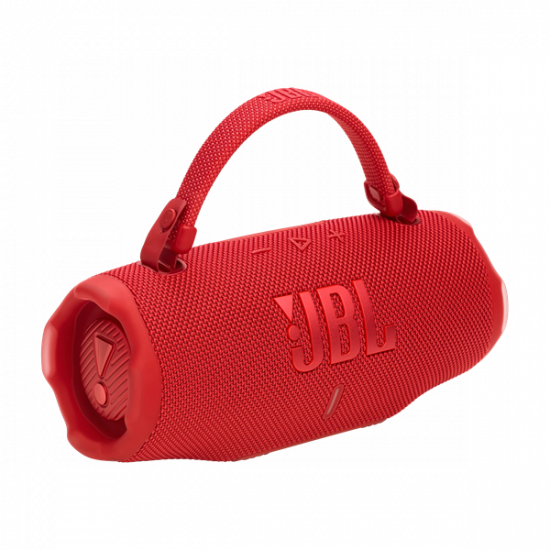 JBL CHARGE 6 RED, BT hangszóró, Piros (Hordozható, vízálló)