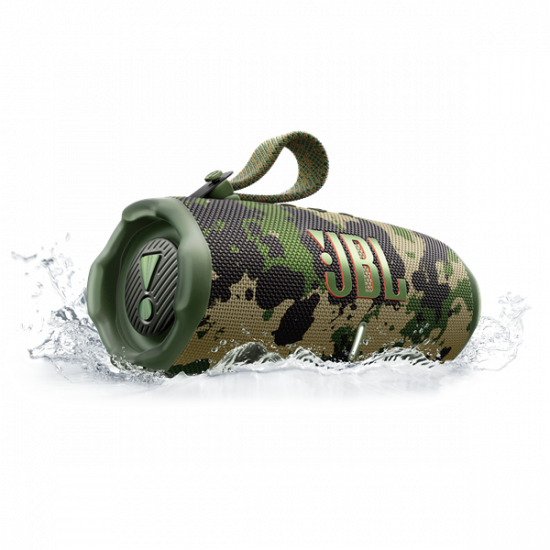 JBL CHARGE 6 SQUAD, BT hangszóró, Terepmintás (Hordozható, vízálló)