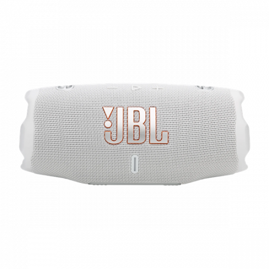 JBL CHARGE 6 WHT, BT hangszóró, Fehér (Hordozható, vízálló)