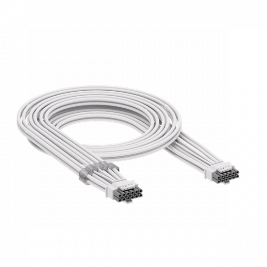 CORSAIR Tápegység Moduláris, RM850e, 850W, 12cm, ATX 3.1, PCIe 5.1, BOX, Cybenetics Gold, fehér