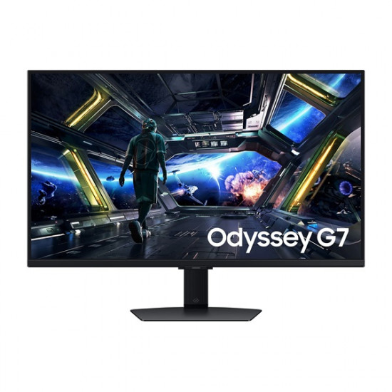 SAMSUNG Gaming 144Hz IPS monitor 32" G70D, 3840x2160, 16:9, 350cd/m2, 1ms, 2xHDMI/DisplayPort,WiFi, Bluetooth, hangszóró