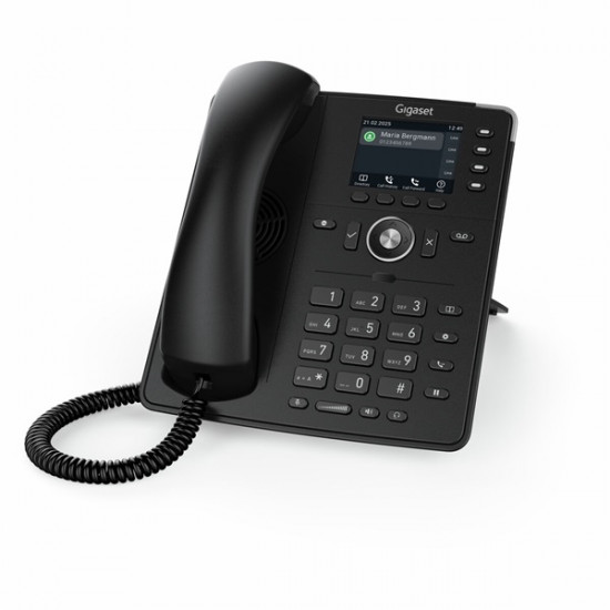 GIGASET P710 IP PRO IP asztali telefon, színes TFT kijelző, 4 funckiós LED billentyűk, HD hang, POE képes