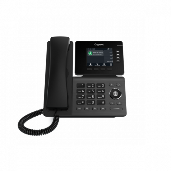 GIGASET P810B IP PRO IP asztali telefon, színes TFT kijelző, 4 funckiós LED billentyűk, HD hang, POE képes, Bluetooth