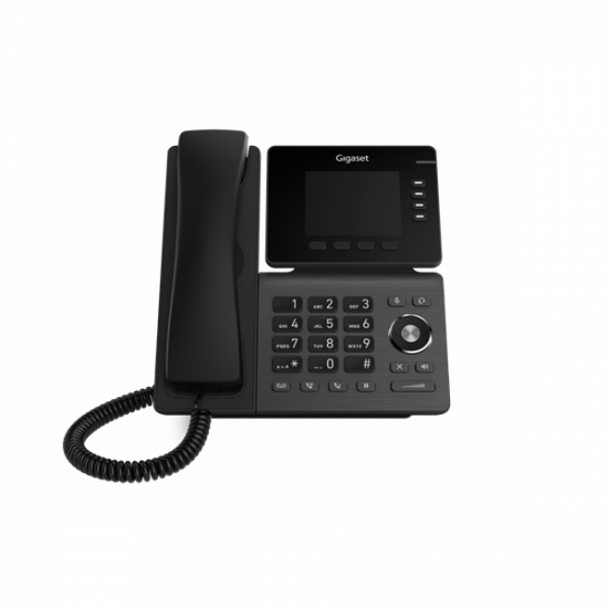 GIGASET P810B IP PRO IP asztali telefon, színes TFT kijelző, 4 funckiós LED billentyűk, HD hang, POE képes, Bluetooth