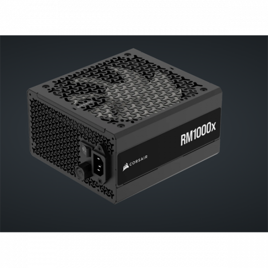 CORSAIR Tápegység Moduláris, RM1000x, 1000W, ATX3.1, PCIe5.1, 14cm, Cybenetics Gold