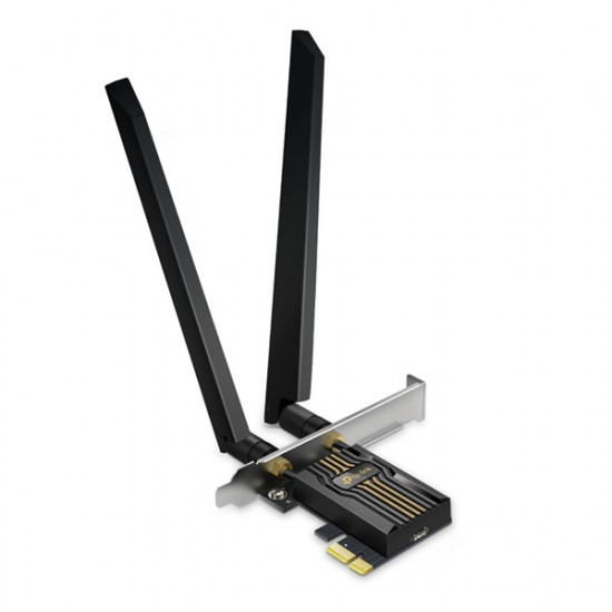TP-LINK Wireless és Bluetooth 5.4 Adapter PCI-Express Dual Band BE9300, ARCHER TBE552E