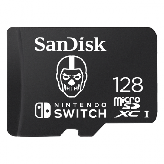 SANDISK 215474, microSDXC KARTYA NINT. SWITCH - 128GB, 100/90 MB/s Fortnite EDT.