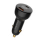 COLORWAY Autós töltő, CW-CHA044PD-BKPower Delivery Port PPS USB (USB-A + USB-C) (100 W) Fekete