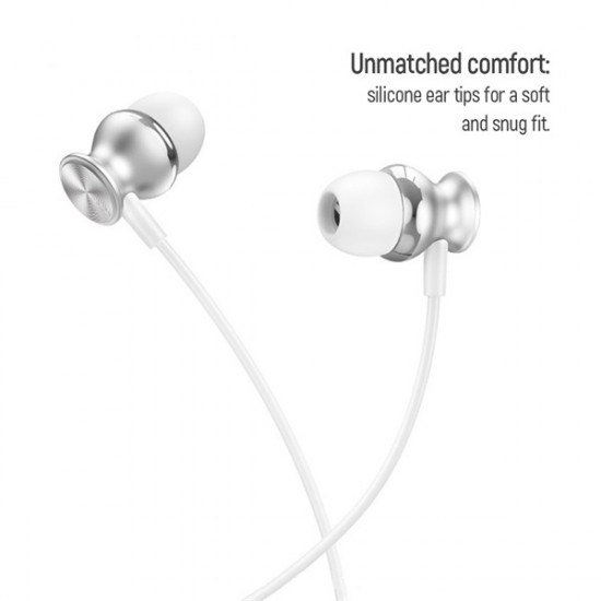 COLORWAY Fejhallgató CW-WD03WT, 3,5 mm-es vezetékes fülhallgató UrbanBeat White