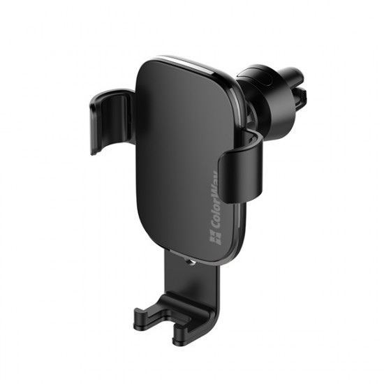 COLORWAY Autós tartó CW-CHG14-BK, 3 Black Metál Gravity Holder telefonhoz
