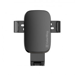 COLORWAY Autós tartó CW-CHG14-BK, 3 Black Metál Gravity Holder telefonhoz