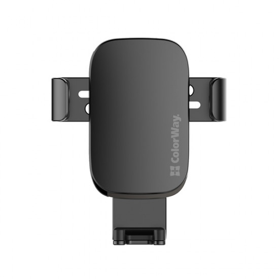 COLORWAY Autós tartó CW-CHG14-BK, 3 Black Metál Gravity Holder telefonhoz