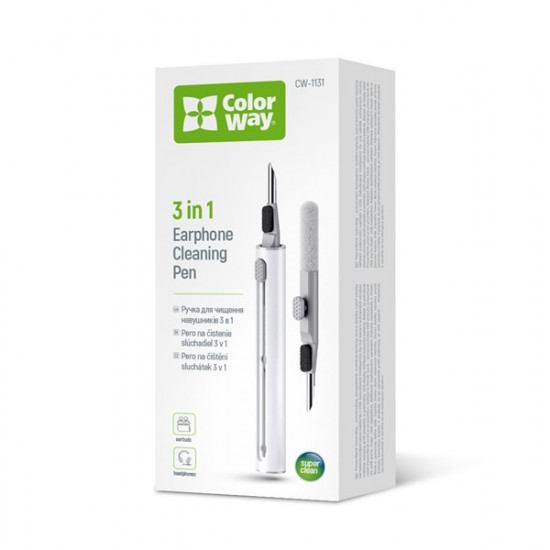 COLORWAY Tisztító toll 3 az 1-ben CW-1131, fejhallgatóhoz