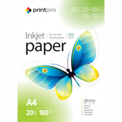 COLORWAY Fotópapír, PrintPro magasfényű 180 g/m2, A4, 20 sht (PGE180020A4)