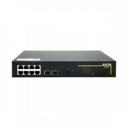 DCN Switch 120W PoE/PoE+ 8x10/100/1000Base-T+ 2x1000Base-X SFP, 120 Watt PoE budget