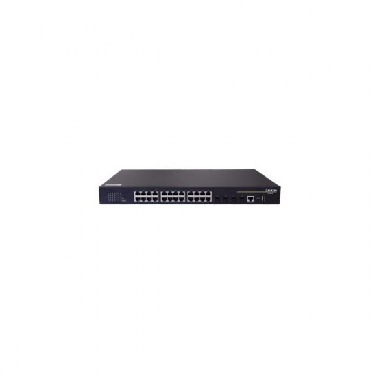 DCN Switch L2 24x 10/100/1000Base-T RJ45 + 4x 1/10GBase-X SFP+, S4600-28X-SI