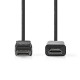 Nedis CCGL37100BK30 Displayport dugó - HDMI dugó kábel 1080p, 3m