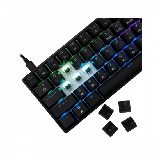 WHITE SHARK GK-004131B/BR-US SHINOBI-2/B-BR-US mech. bill. 61 barna gomb,fekete,angol