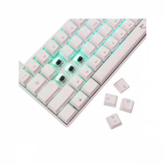 WHITE SHARK GK-004231W/BR-US SHINOBI-2/W-BR-US mech. bill. 61 barna gomb,fekete,angol