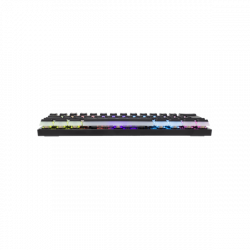 WHITE SHARK GK-2202-2B/BL-US ASHIKO-2/B/BL-US fekete mech.bill. angol, 61 kék kapcs.