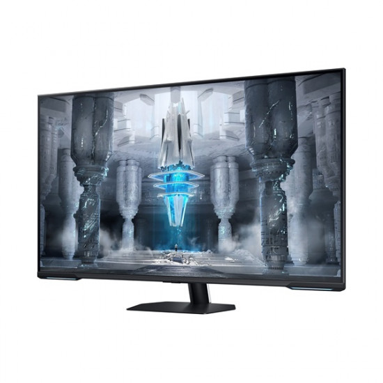 SAMSUNG Smart Gaming 144Hz monitor 43" G70NC, 3840x2160, 16:9, 1ms, HDMI/DP/USB/LAN/,WiFi, Bluetooth, hangszóró