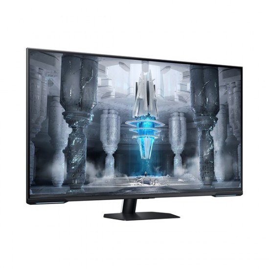 SAMSUNG Smart Gaming 144Hz monitor 43" G70NC, 3840x2160, 16:9, 1ms, HDMI/DP/USB/LAN/,WiFi, Bluetooth, hangszóró