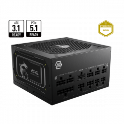 MSI Tápegység 850W 80+ Gold moduláris, Gen 5.0 V2