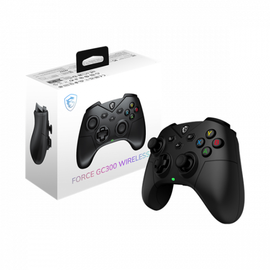 MSI ACCY Force GC300 W Wireless Game Controller, Black