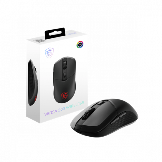MSI ACCY VERSA 300 W Wireless Gaming Mouse, Black