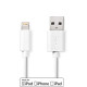 Nedis CCGL39300WT10 USB 2.0, Apple Lightning 8-Pin kábel MFI engedélyes Apple chipkészlettel, 1m