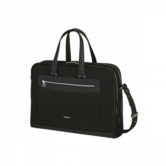 SAMSONITE Notebook táska 129430-1041  ZALIA 2.0 BAILHANDLE 2 COMP 15.6" BLACK
