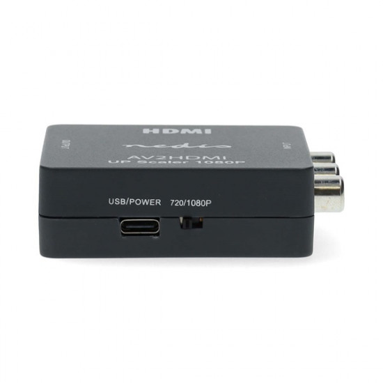 Nedis VCON3456AT (converter) videó konverter, 3 xRCA bemenet - HDMI kimenet 1080p, 1,65 Gbps