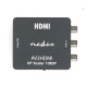 Nedis VCON3456AT (converter) videó konverter, 3 xRCA bemenet - HDMI kimenet 1080p, 1,65 Gbps