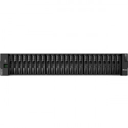 LENOVO DE storage - DE2000H SFF külső tároló, (2x 8GB Cache), 2x (16G FC, 4-ports + 2 db Universal SFP+ Modul)