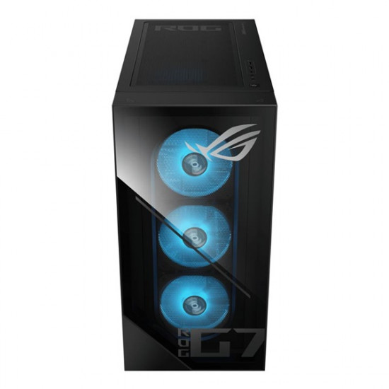 ASUS GAMER DT ROG GM700TZ-R9800X122W, Ryzen 7-9800X, 16GB, 2TB M.2, RTX 5080 16GB, WIN11H, Fekete