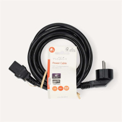Nedis CEGL10015BK30 táp kábel IEC-320-C13, 3 x 1,5 mm, hossz 3m (IEC320-C13)
