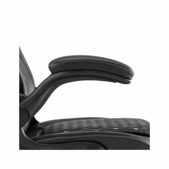 WHITE SHARK NYX-B NYX gamer szék, fekete, puha nyak, fej és hát párnák, lélegzó felület, 120 kg - ig