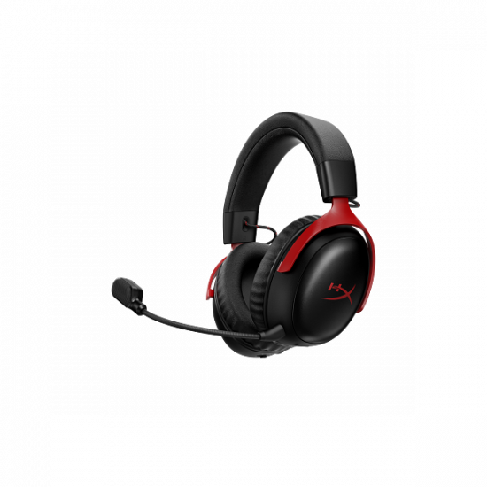 HP HYPERX vezeték nélküli gaming fejhallgató Cloud III S - fekete/piros