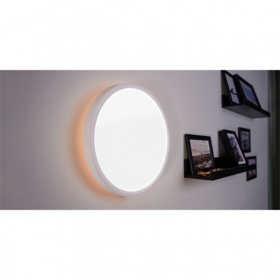 NEWELL Asteria LED lámpa, 30 cm átmérő, 2 független LED panel, RGB, színhőmérséklet és színkombinácó lehetőség