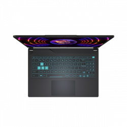 MSI Gaming NB Cyborg 15 A13VEK-2005, 15,6" FHD 144Hz, i7-13620H, 16GB (1x16), 512GB M.2, RTX 4050 6GB, NOOS, Fekete