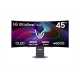 LG OLED Gaming 240Hz ívelt smart monitor 45" 45GX90SA, 3440x1440, 21:9, 275cd/m2, 0,03ms, HDMIx2/DIsplayport/USBx2/USB-C