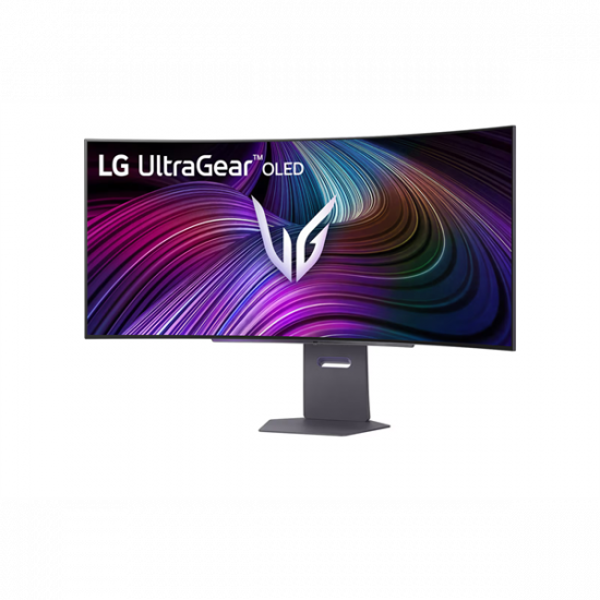 LG OLED Gaming 240Hz ívelt smart monitor 45" 45GX950A, 3440x1440, 21:9, 275cd/m2, 1ms, HDMIx2/Displaypor/USBx2/USB-C