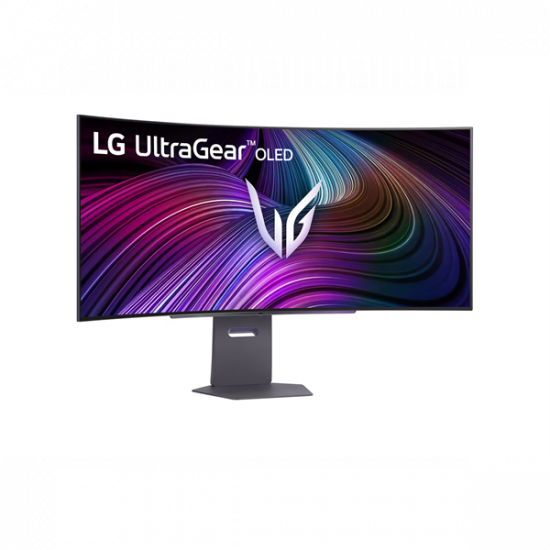 LG OLED Gaming 240Hz ívelt smart monitor 45" 45GX950A, 3440x1440, 21:9, 275cd/m2, 1ms, HDMIx2/Displaypor/USBx2/USB-C
