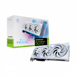 MSI Videokártya PCI-Ex16x nVIDIA RTX 5070 Ti GAMING TRIO 16GB DDR7 OC WHITE