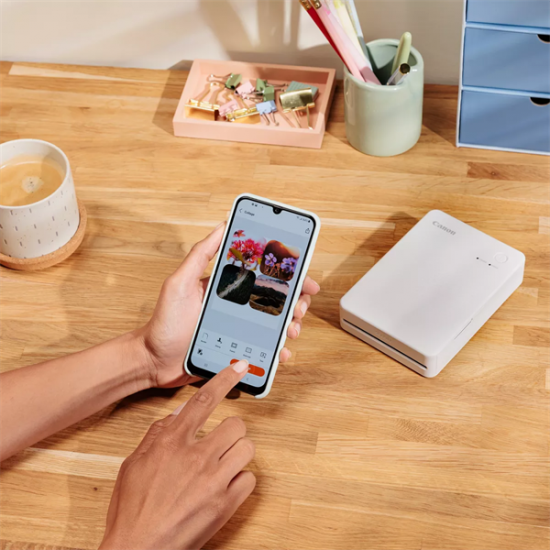 CANON Mobil fotónyomtató SELPHY QX20, WiFi,  287x287 dpi, Fehér