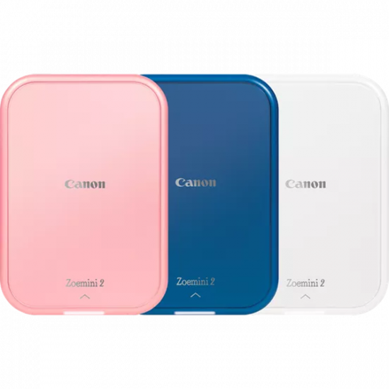 CANON Mobil fotónyomtató, ZINK, ZOEMINI 2 WiFi,  317x500 dpi, gyöngyházfehér, + fotópapír csomag