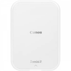CANON Mobil fotónyomtató, ZINK, ZOEMINI 2 WiFi,  317x500 dpi, gyöngyházfehér, + fotópapír csomag