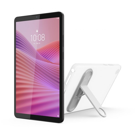 LENOVO Tab One (TB305FU), 8,7" HD IPS, MediaTek Helio G85, 8C, 4GB, 128GB eMMC, Android, Luna Grey, Clear Case, WOA
